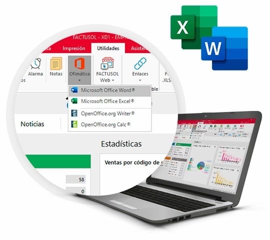 Facturar y descargar en Excel de Microsoft 2 Facturar y descargar en Excel