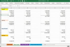 Ejercicios matemáticas descargar gratis desde Excel