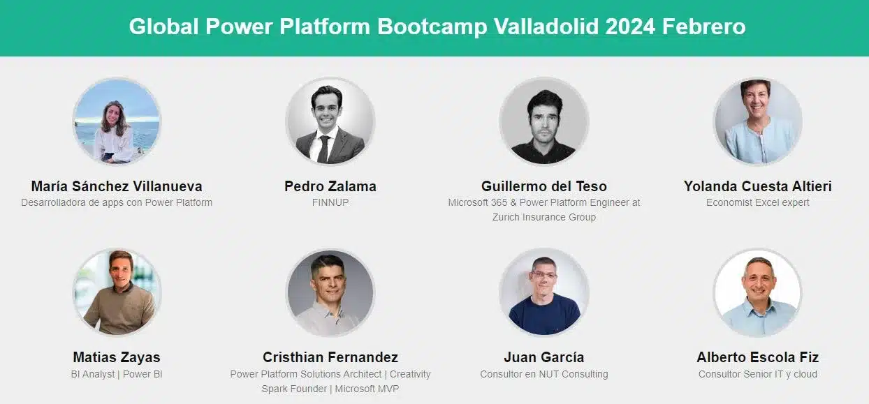 Evento 2024 Bootcamp Power Platform Microsoft 3 Speakers GBPP 2024 jpg