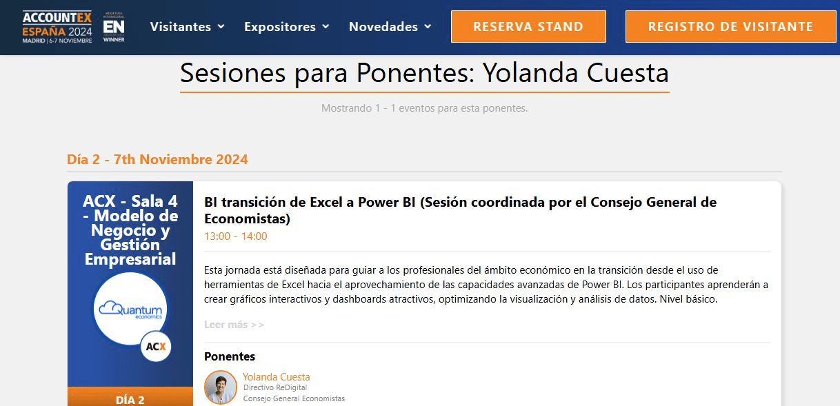 Accountex 2024 Excel a Power BI 1 Accountex 2024 Excel a Power BI