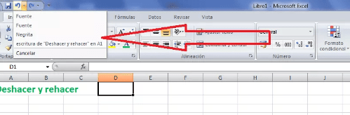 Deshacer y rehacer en Excel: cómo usarlo + atajos imprescindibles 3 Atajos Deshacer y rehacer en Excel