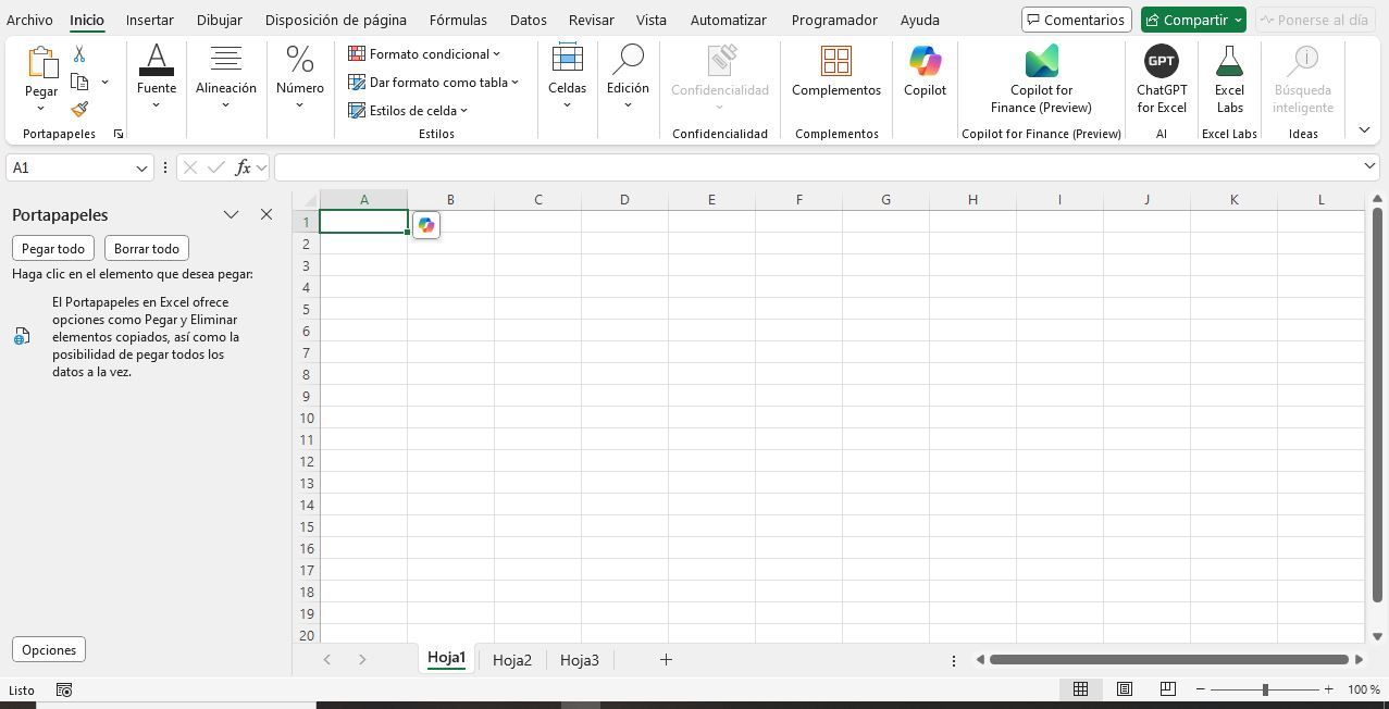 Portapapeles en Excel y Office 2 Portapapeles en Excel y Office