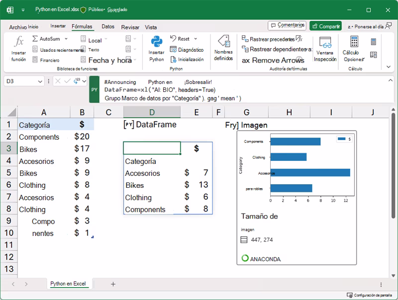 Python en Excel 2 image 3